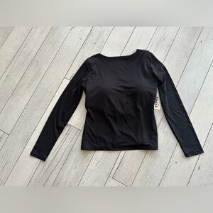 Black Long Sleeve Women's Blouse